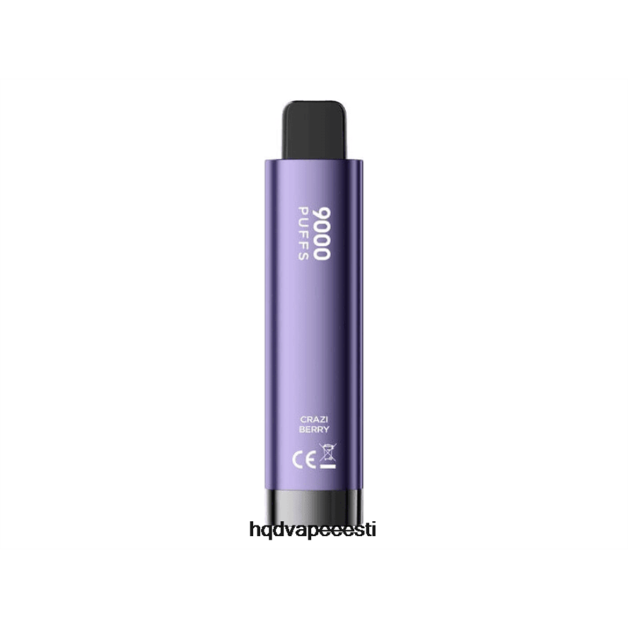 HQD CUVIE 9000 PUFFS ühekordselt kasutatavad V68JF274 hull marja - HQD Vape Best Flavor
