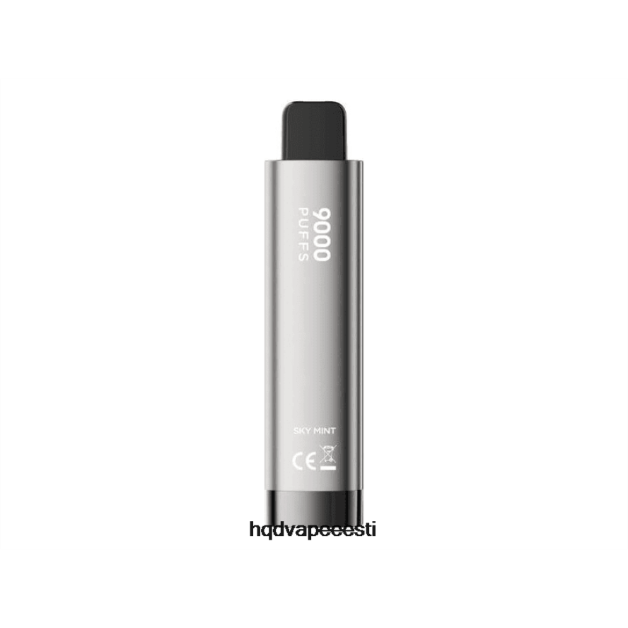 HQD CUVIE 9000 PUFFS ühekordselt kasutatavad V68JF287 taevamünt - HQD Vape Flavors
