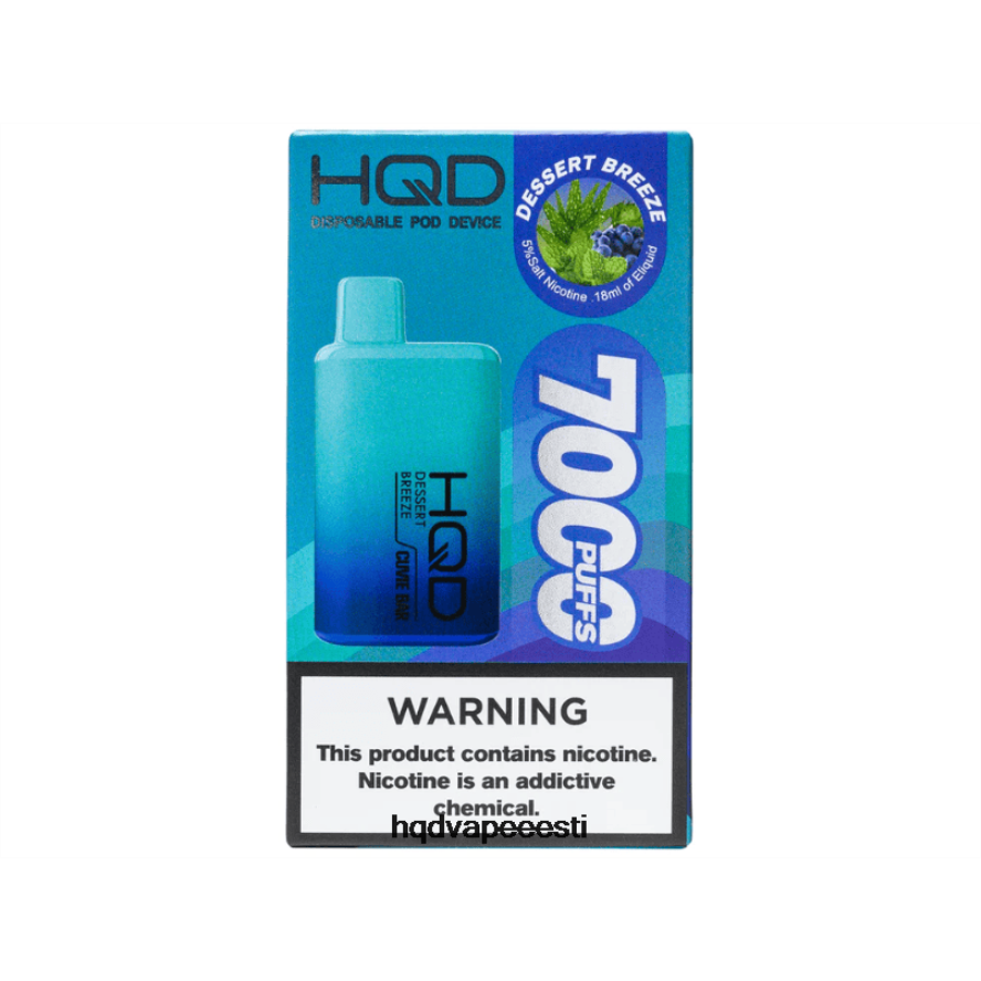 HQD CUVIE BAR ühekordselt kasutatavad V68JF162 magustoidu tuul - HQD Vape For Sale