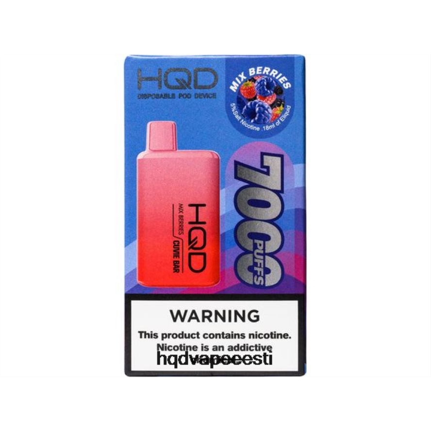 HQD CUVIE BAR ühekordselt kasutatavad V68JF222 sega marju - HQD Vape For Sale