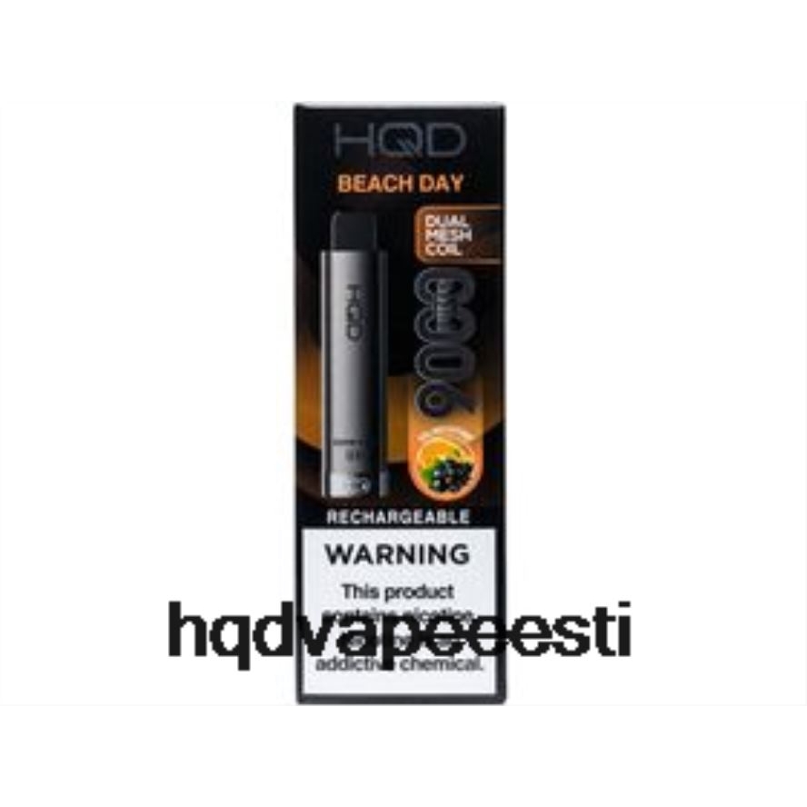 HQD CUVIE PLUS 2.0 ühekordselt kasutatavad V68JF129 rannapäev - HQD Vape Disposable