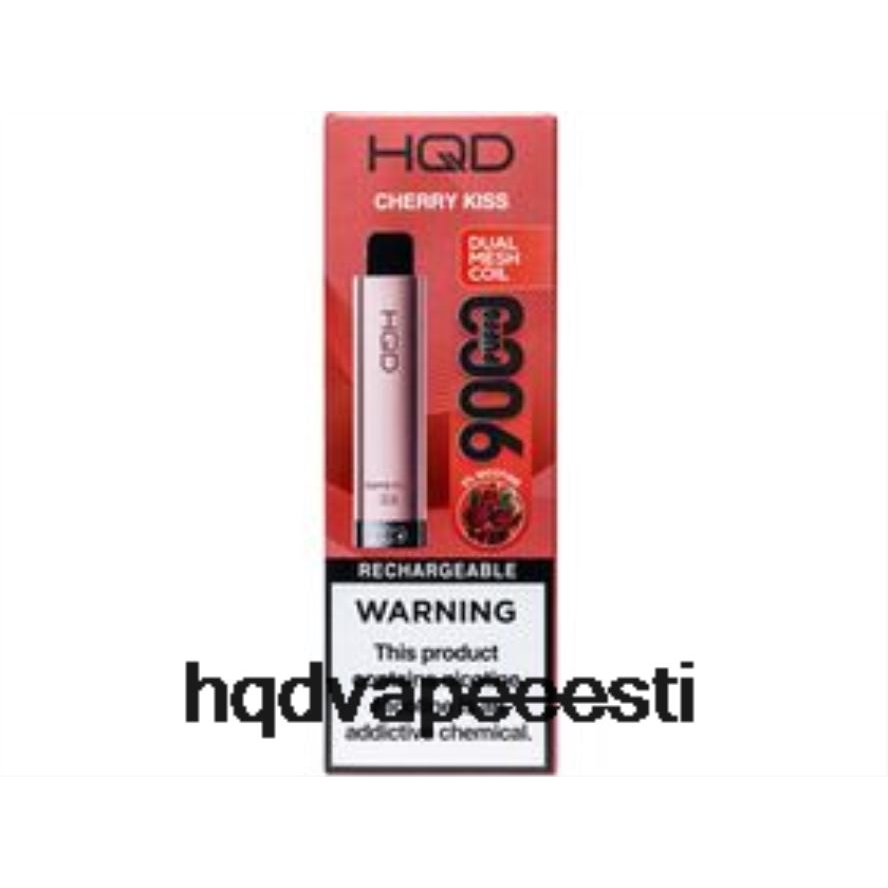 HQD CUVIE PLUS 2.0 ühekordselt kasutatavad V68JF151 kirsi suudlus - HQD Vape Shop
