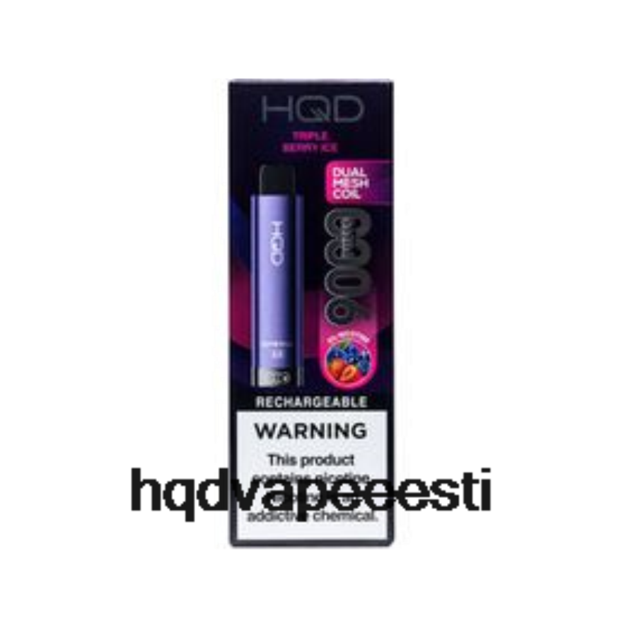 HQD CUVIE PLUS 2.0 ühekordselt kasutatavad V68JF266 kolmekordne marjajää - HQD Vape Tallinn