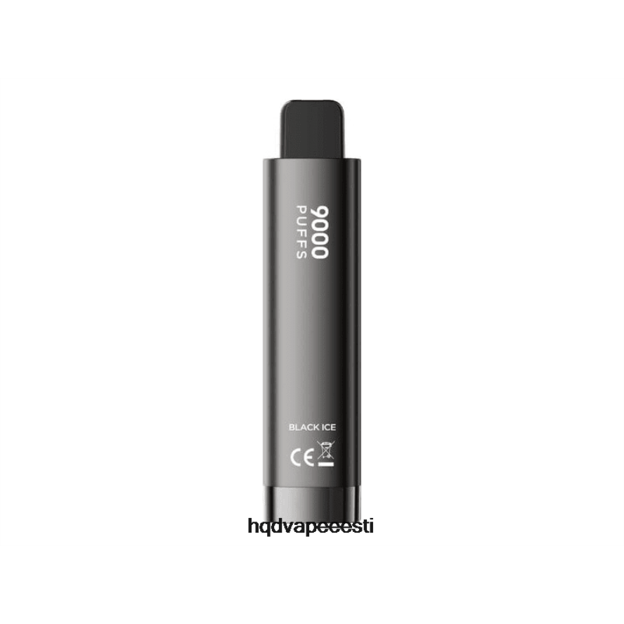 HQD CUVIE PLUS 2.0 ühekordselt kasutatavad V68JF270 must jää - HQD Vapes