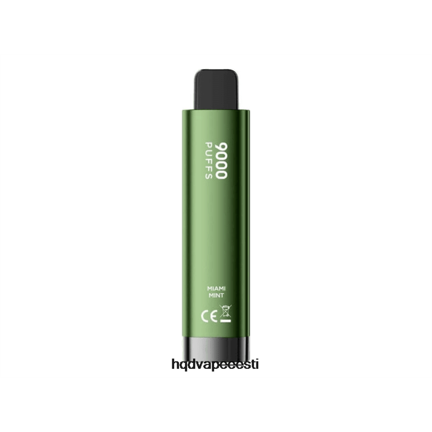 HQD CUVIE PLUS 2.0 ühekordselt kasutatavad V68JF286 miami piparmünt - HQD Vape Tallinn