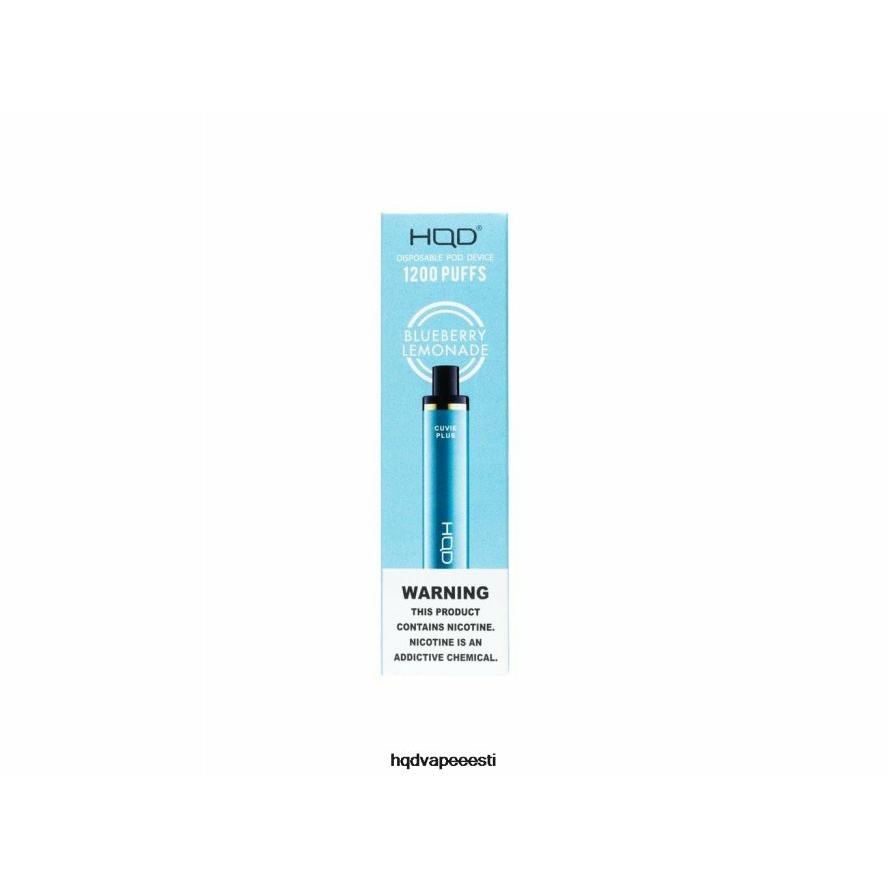 HQD CUVIE PLUS ühekordne vape V68JF144 mustika limonaad - HQD Vape Best Flavor