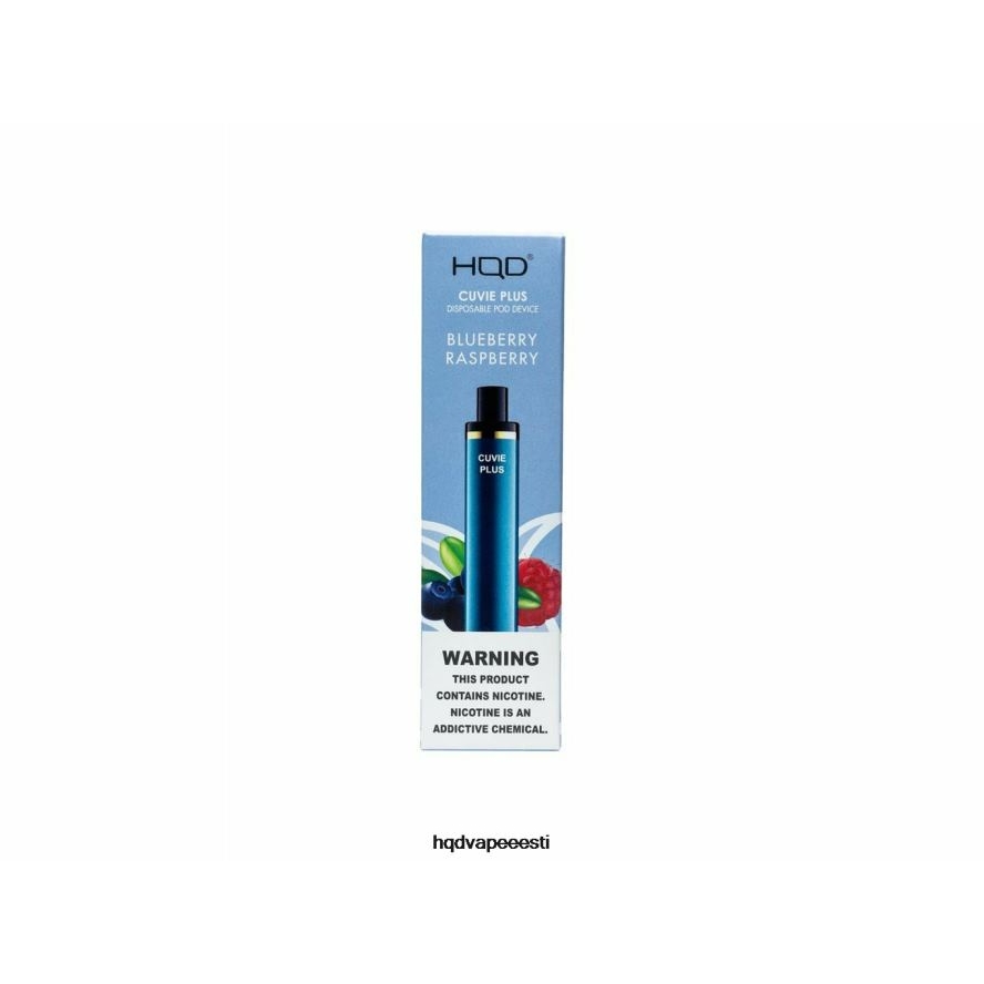 HQD CUVIE PLUS ühekordne vape V68JF147 mustikas vaarikas - HQD Vape Flavors