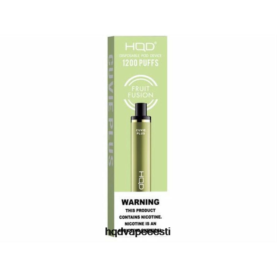 HQD CUVIE PLUS ühekordne vape V68JF166 puuviljade sulandumine - HQD Vape Tallinn