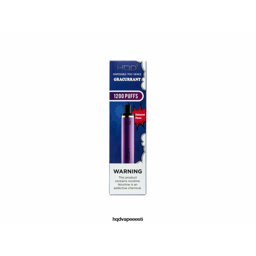 HQD CUVIE PLUS ühekordne vape V68JF167 grassõstar - HQD Vape Flavors
