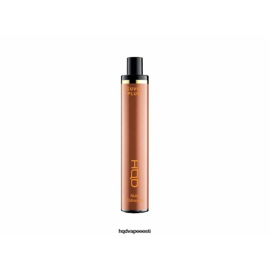 HQD CUVIE PLUS ühekordne vape V68JF225 pähklid tubakas - HQD Vape Eesti