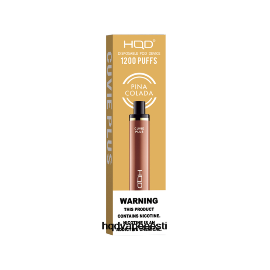 HQD CUVIE PLUS ühekordne vape V68JF232 pina colada - HQD Vape For Sale