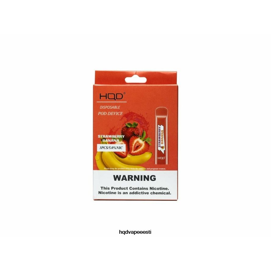 HQD CUVIE ühekordselt kasutatavad V68JF282 maasika banaan - HQD Vape For Sale