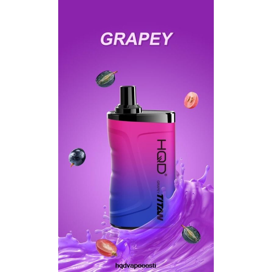HQD TITAN 7000 pahvi V68JF15 roheline - HQD Vape Eesti