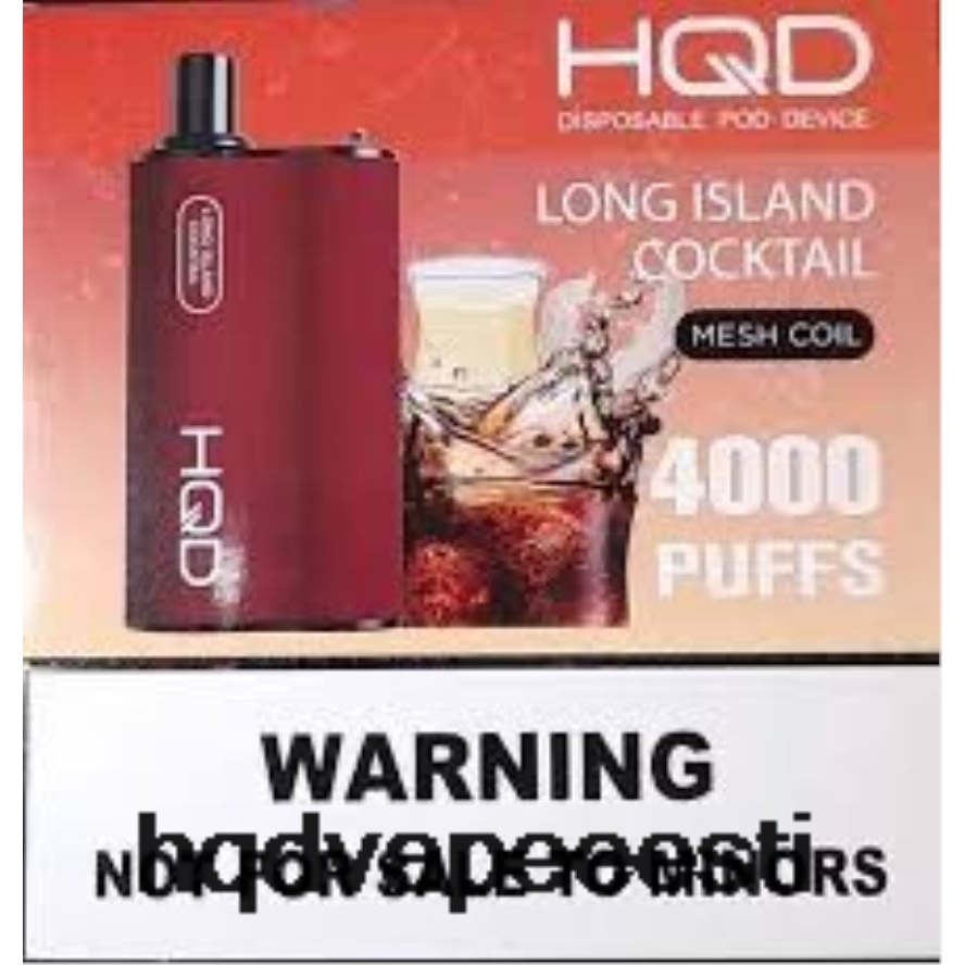 HQD BOX 4000 pahvi V68JF114 pika saare kokteil - HQD Vape Best Flavor