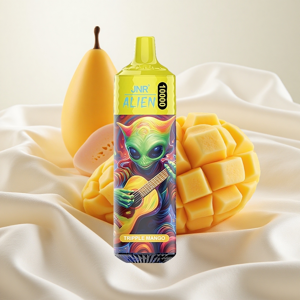 Kolmikmango JNR Alien 10000 Puffs Ühekordne Vape 850mAh ja 20ml