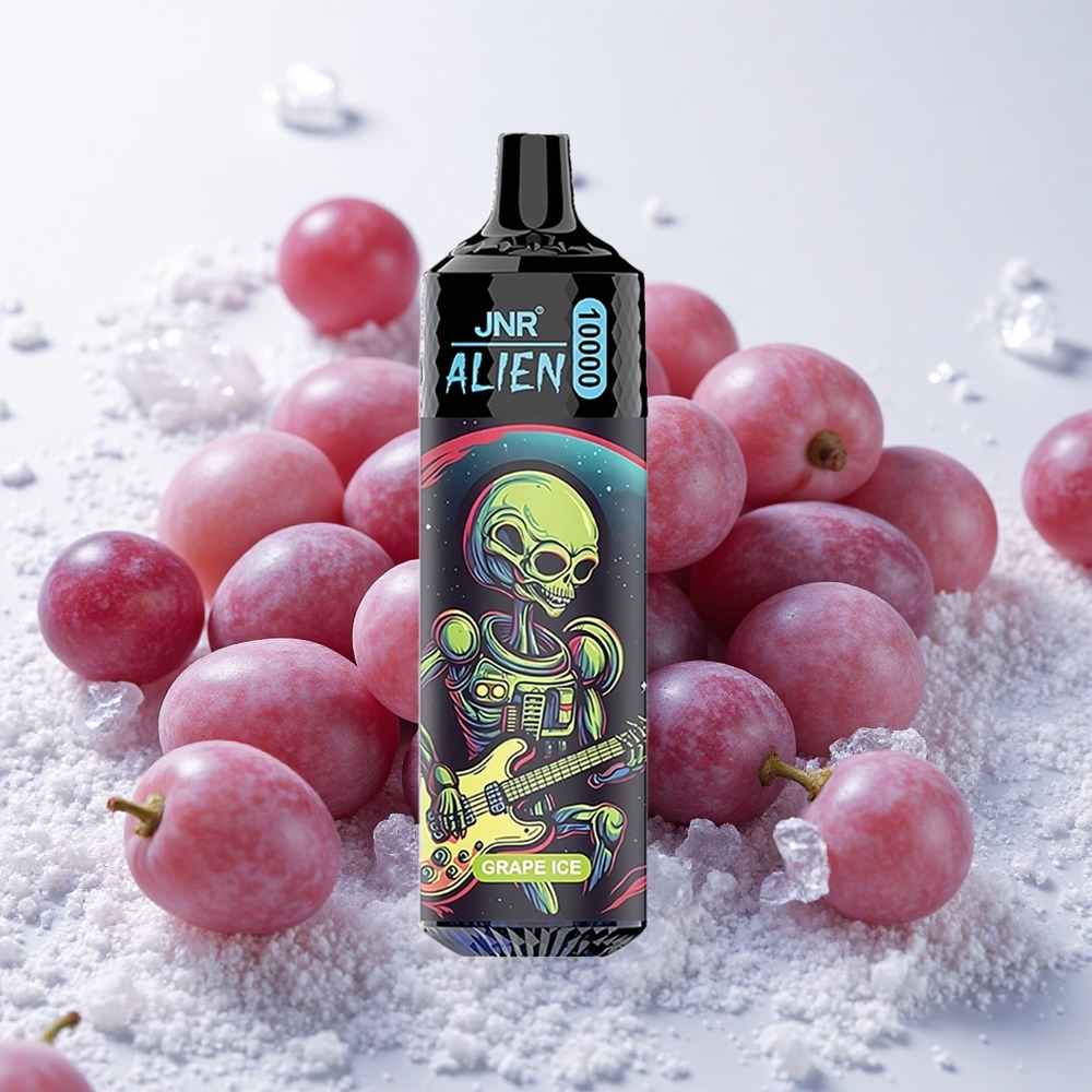 Viinamarja-jää JNR Alien 10000 Puffs 850mAh Type-C