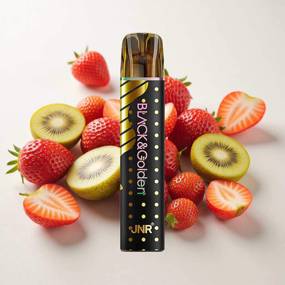 Maasikas-Kiivi JNR Black&Golden 600+200 Puffs 600+200 Puffs
