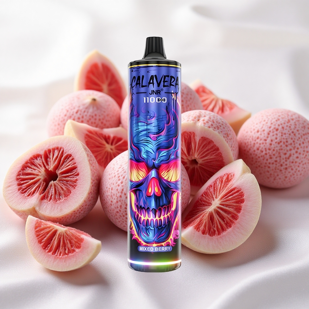 Segamari (Mixed Berry) JNR Calavera 11000 Puffs Laadimispesa Type-C 850 mAh Akuga