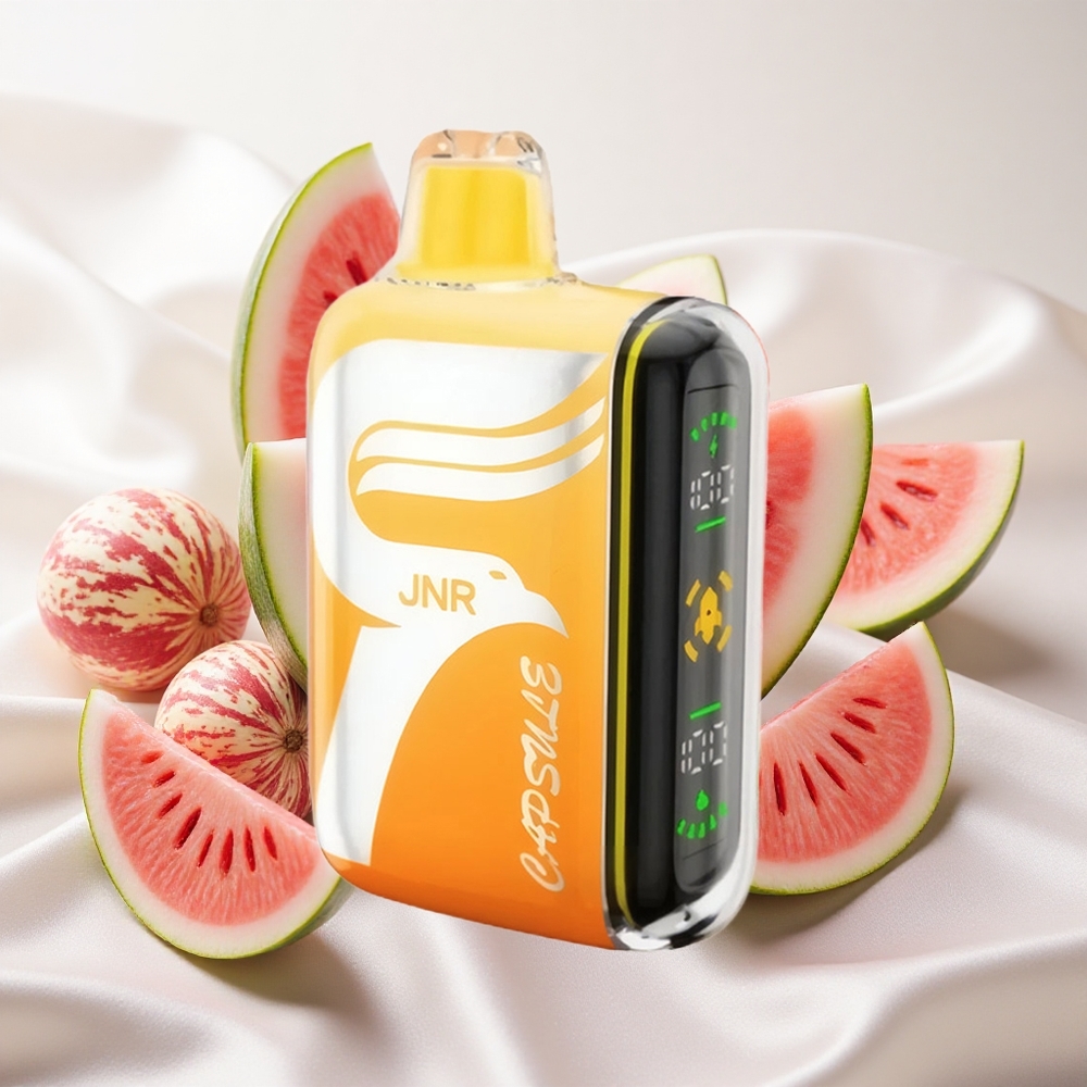 Arbuusi-Litsi JNR Capsule 15000 Puffs 850mAh Täisekraan Immersion
