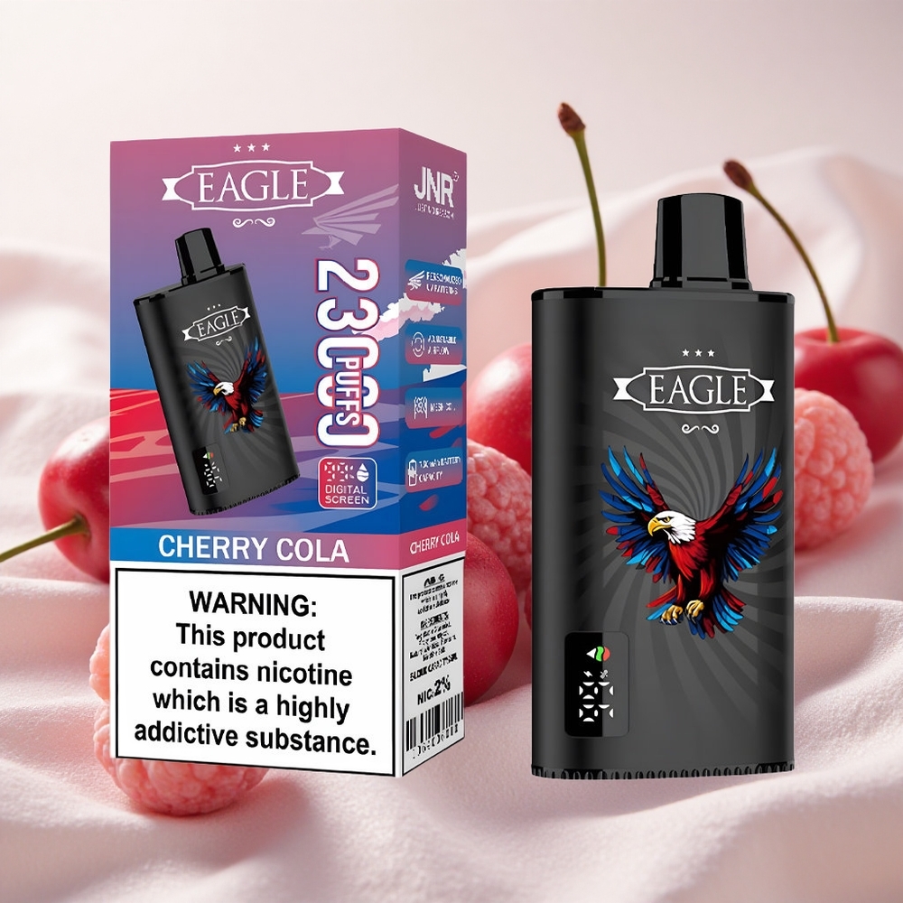 Kirsikola JNR EAGLE Smart 23000 Puffs Ühekordne Vape 25ml e-vedelik