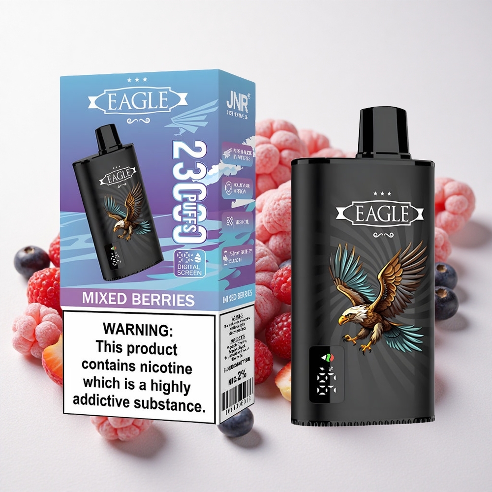 Segatud Marjad JNR EAGLE Smart 23000 Puffs 1.0ohm Mesh Coiliga