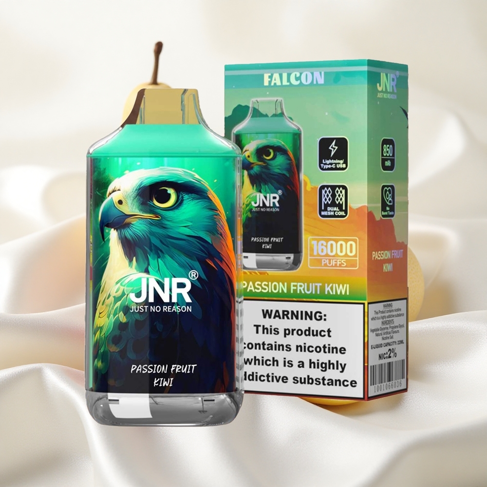 Marjakivi-Kiivi JNR Falcon 16000 Puffs 22ml Dual Mesh Coil