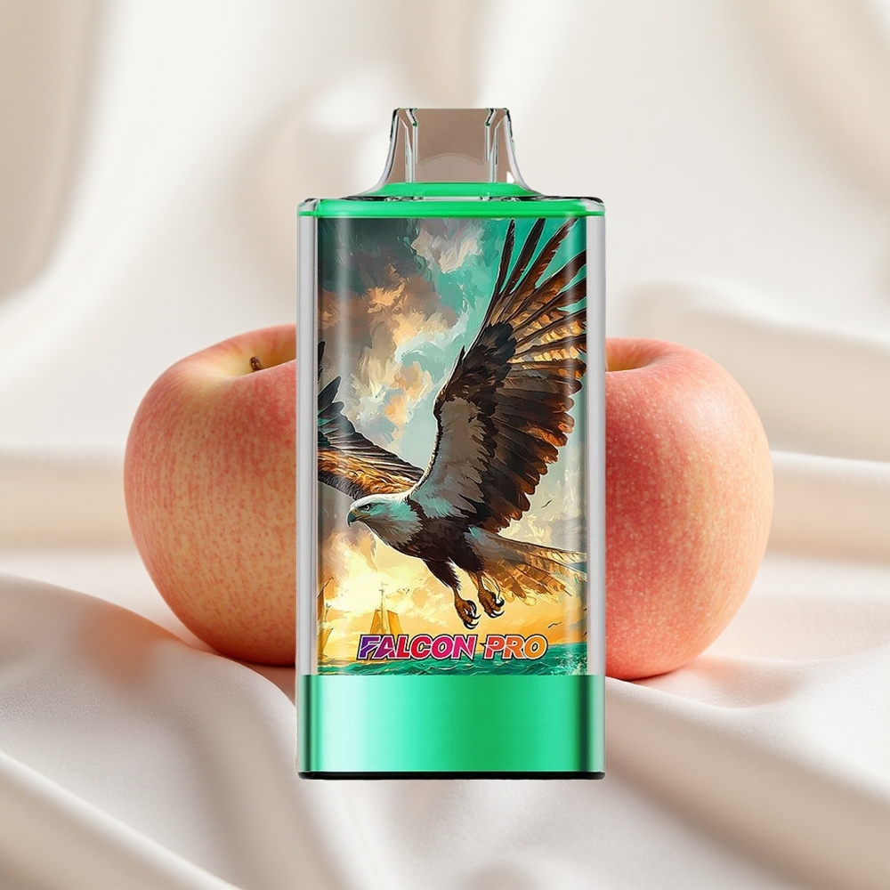 Kahe õuna maitse JNR Falcon Pro 28000 Ühekordne Vape 28000 mahutavusega 950mAh aku tark kuvar