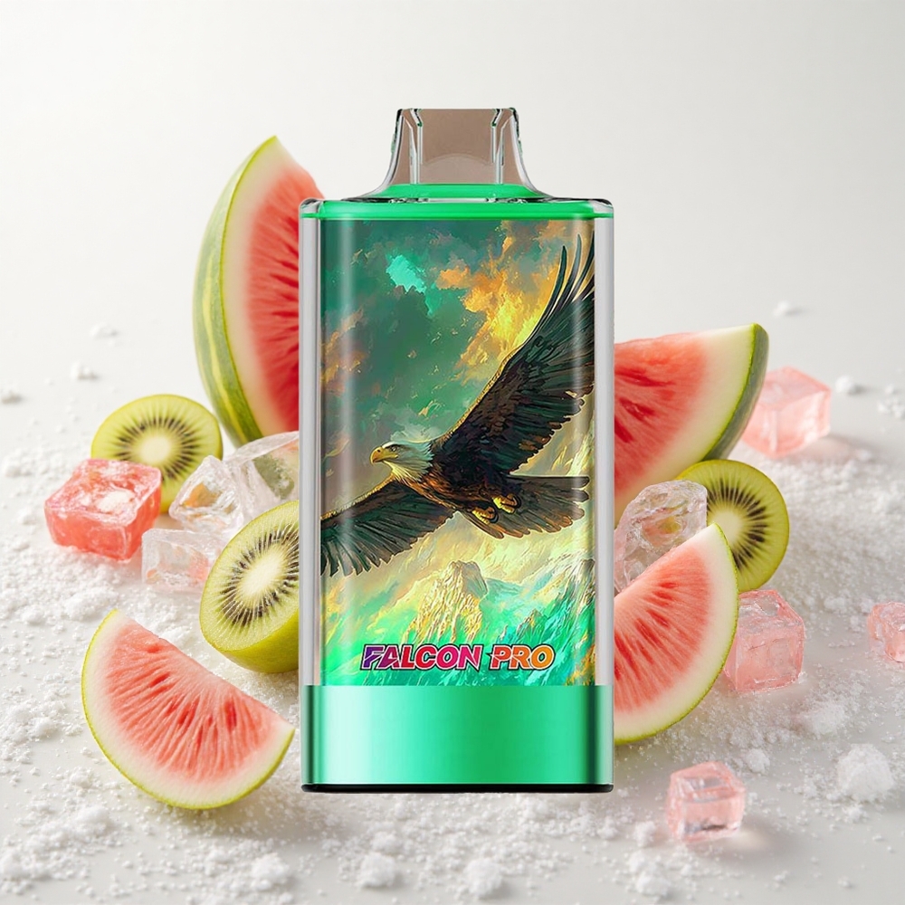 Kivi-Arbuusi Jäätunud JNR Falcon Pro 28000 950mAh Akuga 30ml E-vedelikuga