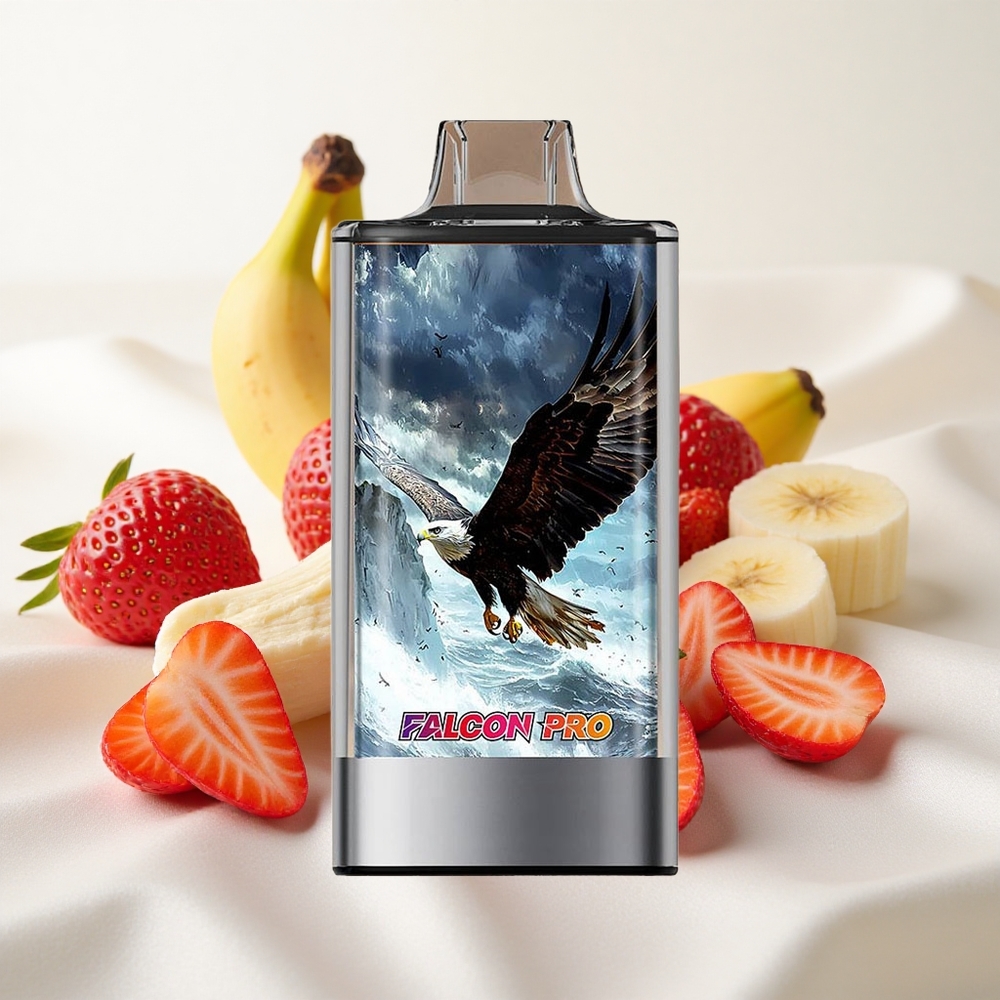 Maasika-Banaani JNR Falcon Pro 28000 Mälutav 30ml 950mAh