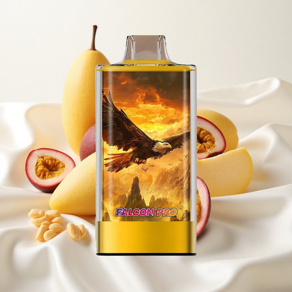 Mango-Passion JNR Falcon Pro 28000 Ühekordne Vape 30ml e-maht 950mAh aku