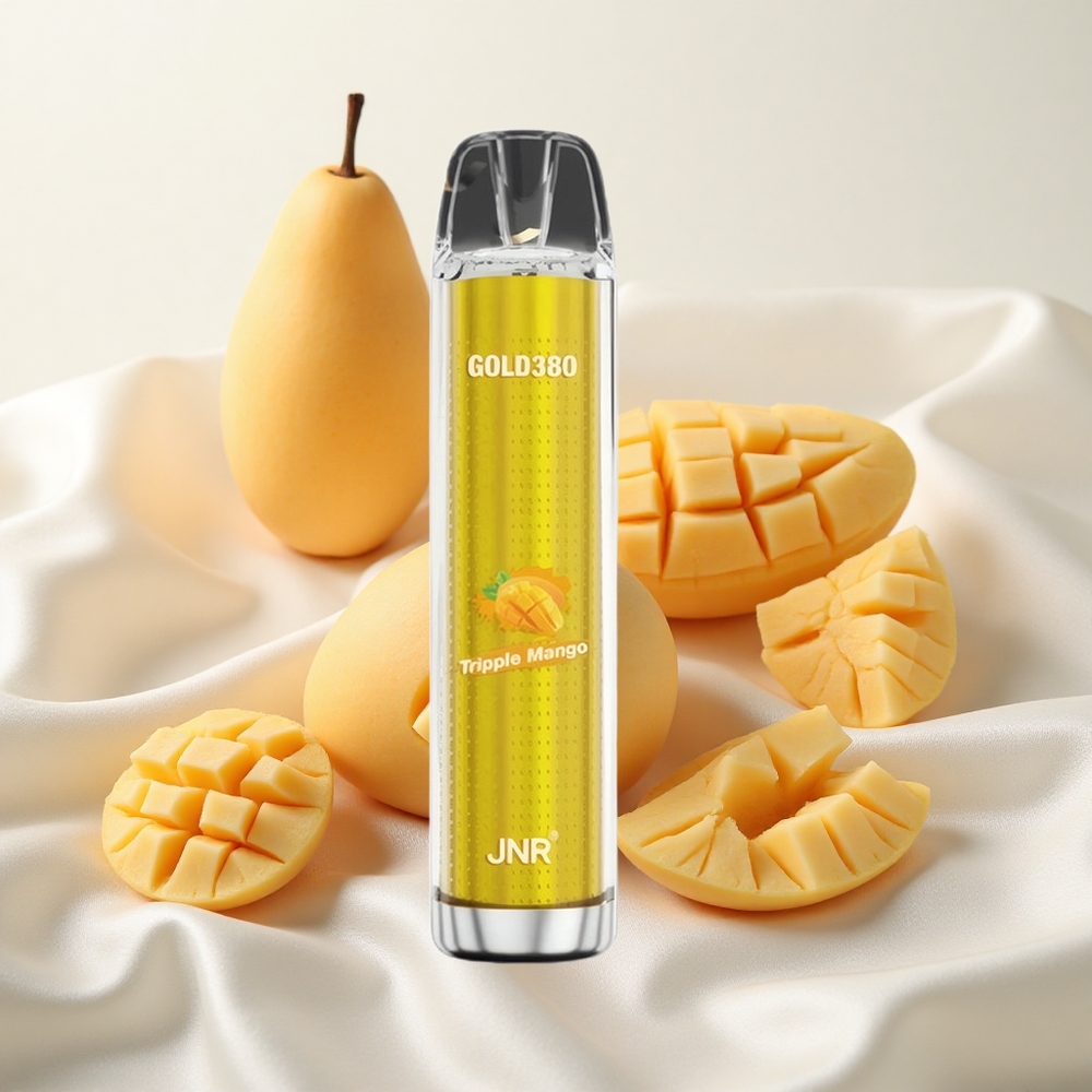 Kolmikmango JNR Gold380 6000 Puffs Ühekordselt kasutatav vape