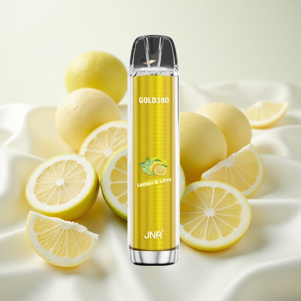 sidruni-laimi JNR Gold380 6000 Puffs Ühekordne Vape 6000 Pihustust