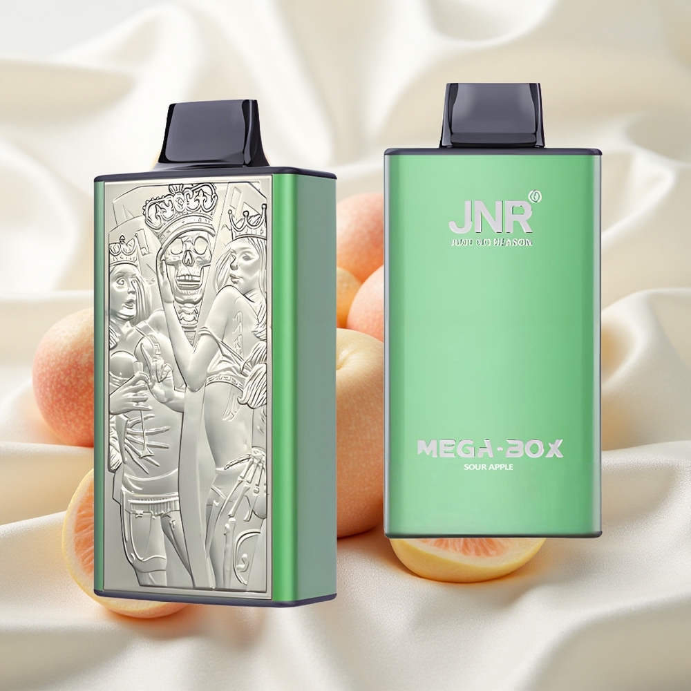 Hapukoorene JNR Mega Box 25000 Pihustusega Ühekordne Vape 30ml mahutavusega