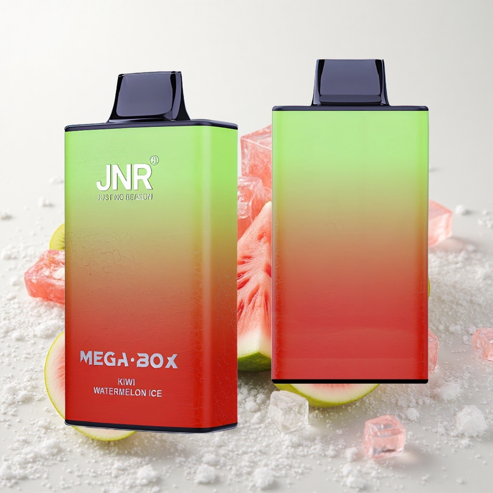Kiivi-Arbuusijää JNR Mega Box 25000 Puffs Ühekordne Vape