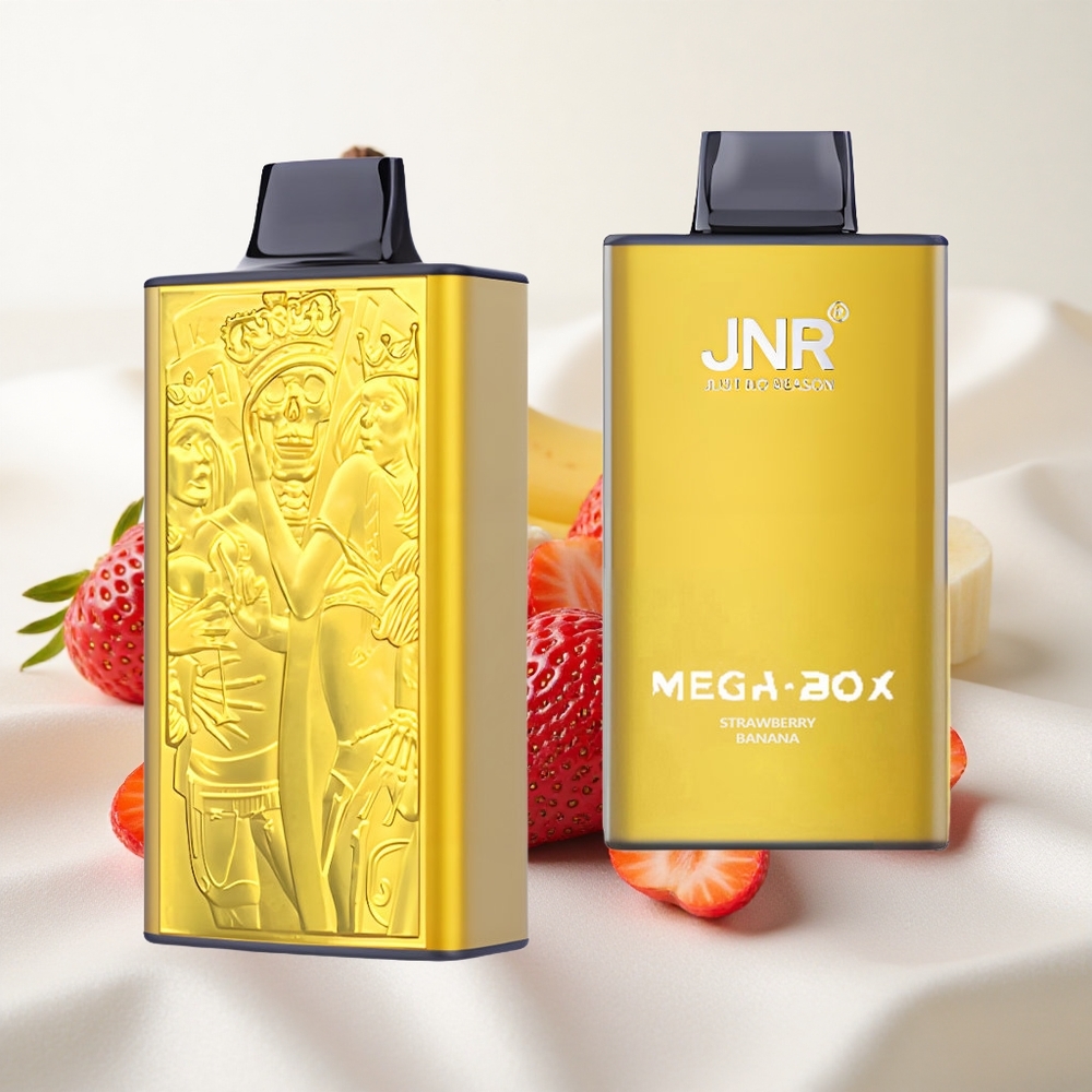 Maasika-Banaani JNR Mega Box 25000 Puffs 30ml Mahutavusega
