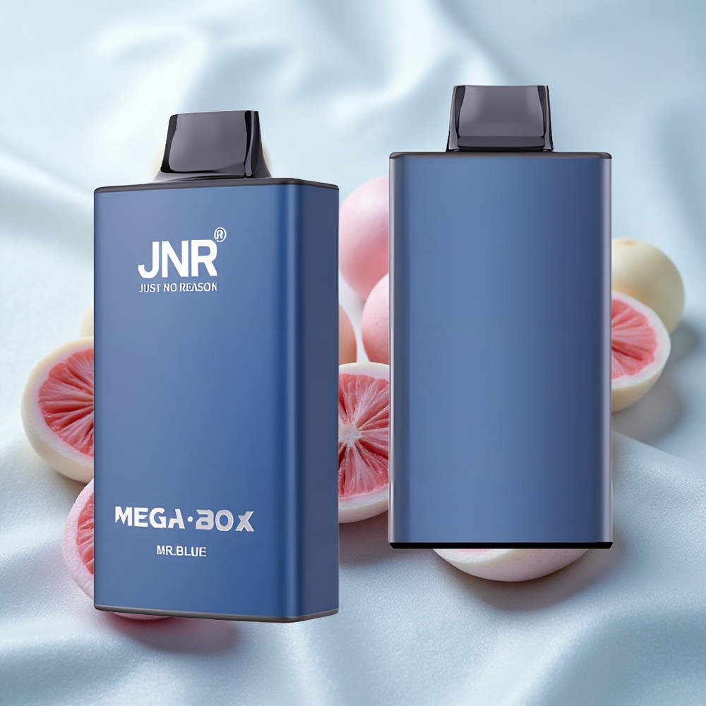 Sinine JNR Mega Box 25000 Puffs Ühekordne Vape