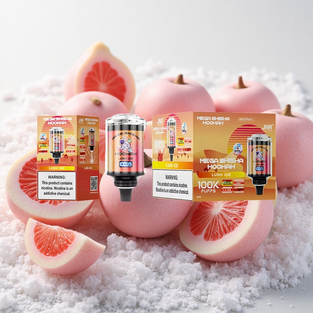 Lõhnav Jää JNR Mega Shisha Hookah 100K 60 ml e-vedeliku maht