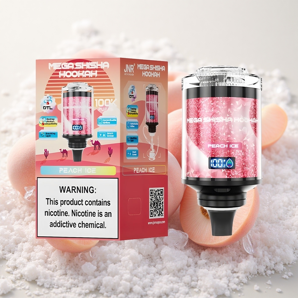 Virsi-Jää JNR Mega Shisha Hookah 100K 60 ml e-vedeliku maht
