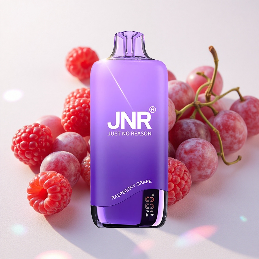 Virsik-Mustikas JNR Rainbow 10500 Puffs Ühekordne Vape 10500 Puffs 18ml Mahutiga