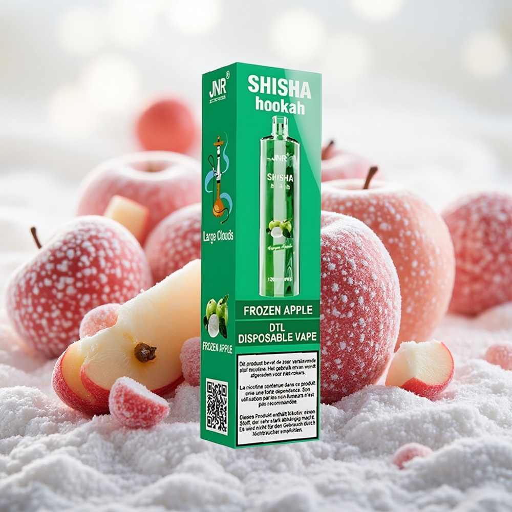 Jäätunud Õun JNR Shisha Hookah 12000 Puffs 24ml