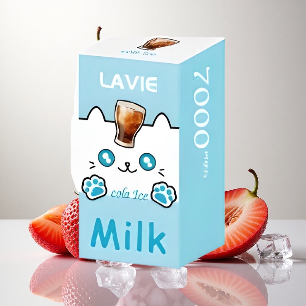 Cola Jää Lavie Milk 7000 Puffs Ühekordne Vape 16ML