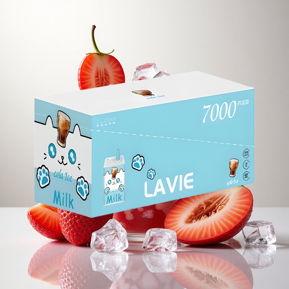 Cola Jää Lavie Milk 7000 Puffs Ühekordne Vape 16ML