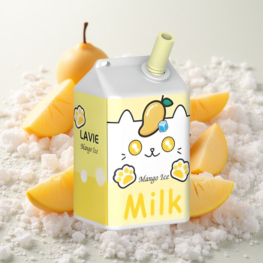 Mango-Jää Lavie Milk 7000 Puffs Ühekordne Vape 16ML