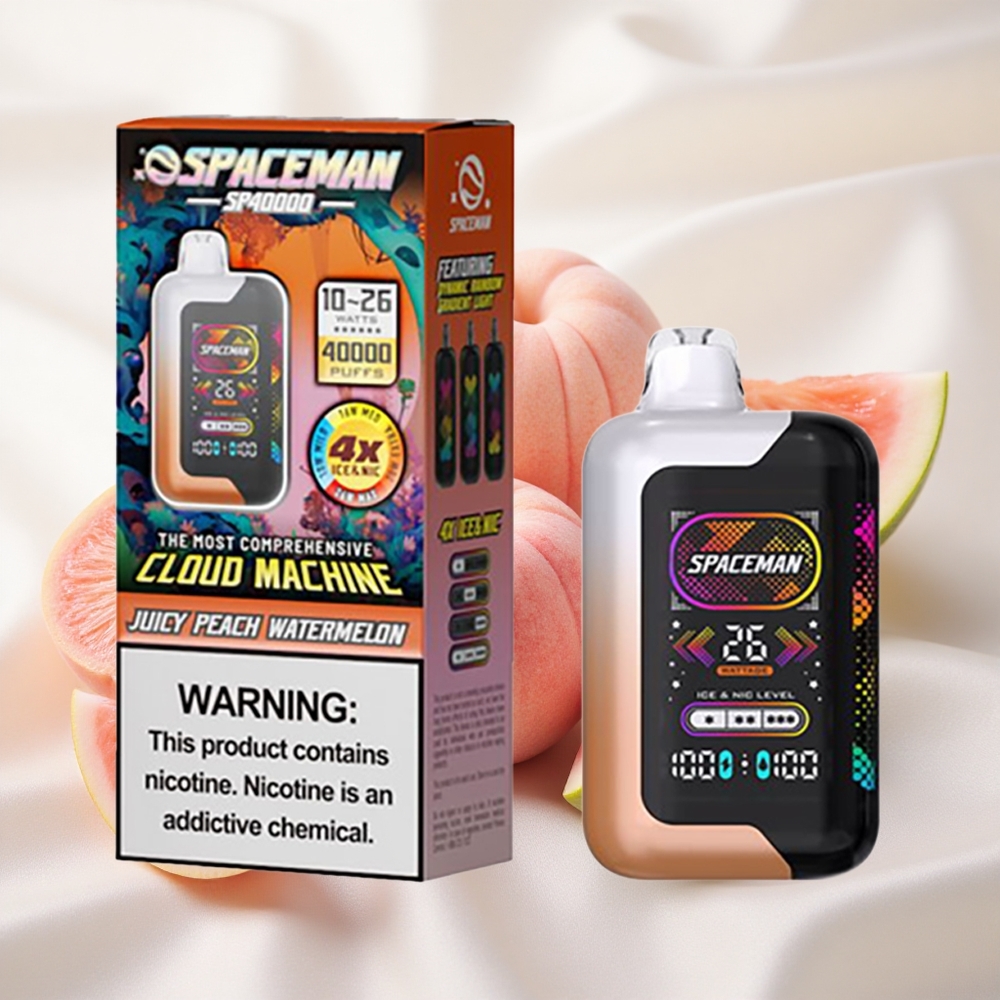 Mahlane Pirn-Arbuus SMOK SPACEMAN SP40000 Ühekordne Aurusti 40000 Puffs 20ml Vedelikumaht