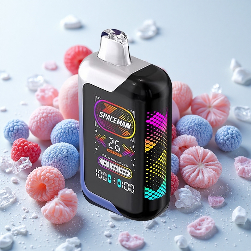 Sinine Sõstar-Jää SMOK SPACEMAN SP40000 Ühekordne Vape 20ml