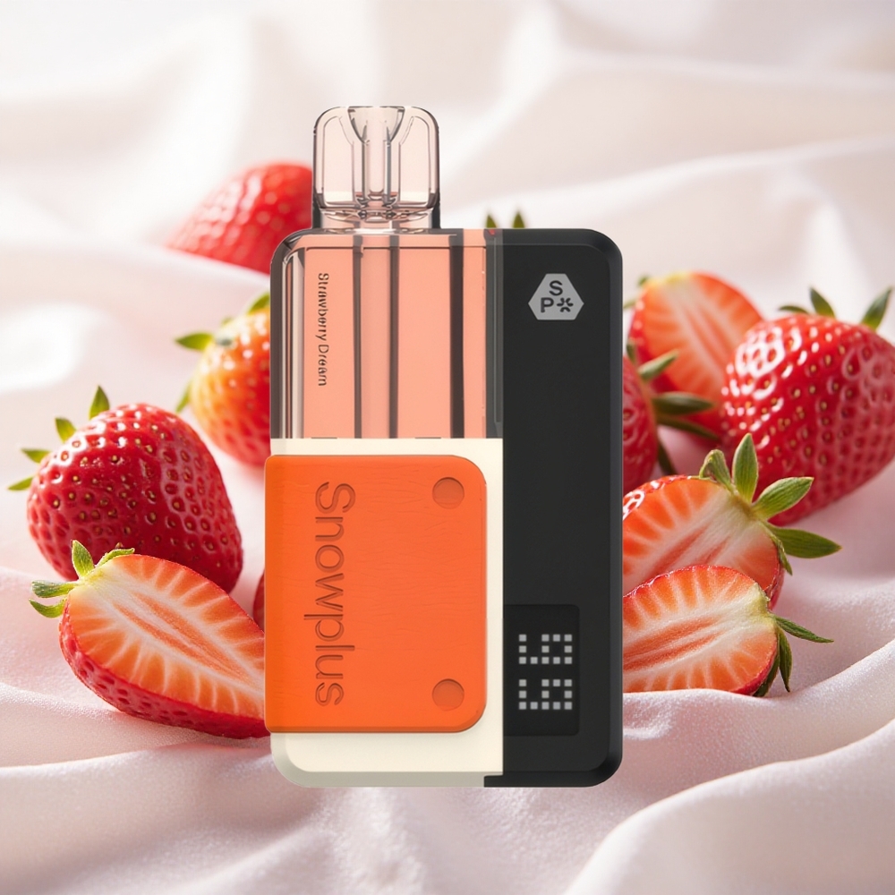 Maasikas-Unenägu Snowplus Swift 15000 Põngetit Pod Komplekt 1000 mAh aku ja 2+10 ml vedelikuga