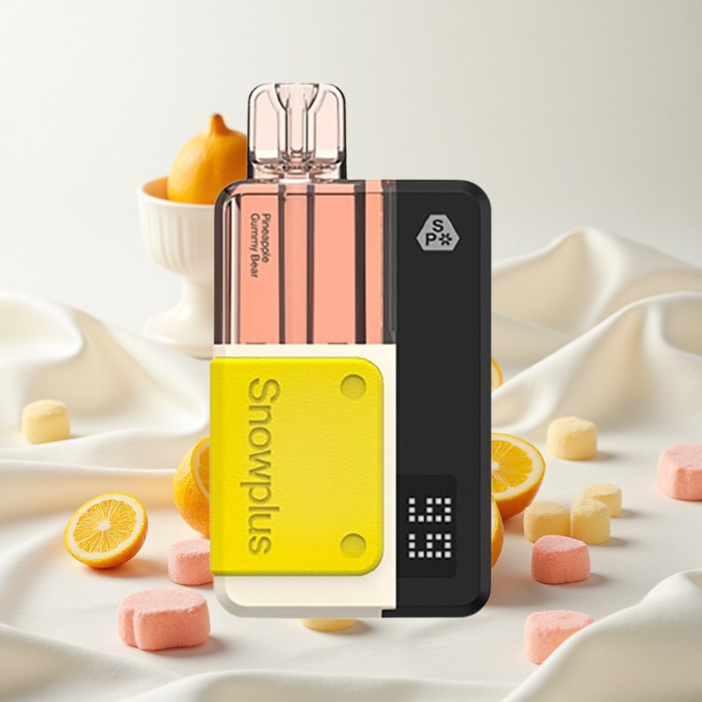 Ananassi-kommi karuke Snowplus Swift 5000 Puffs eelnevalt täidetud pod-komplekt 1000 mAh aku