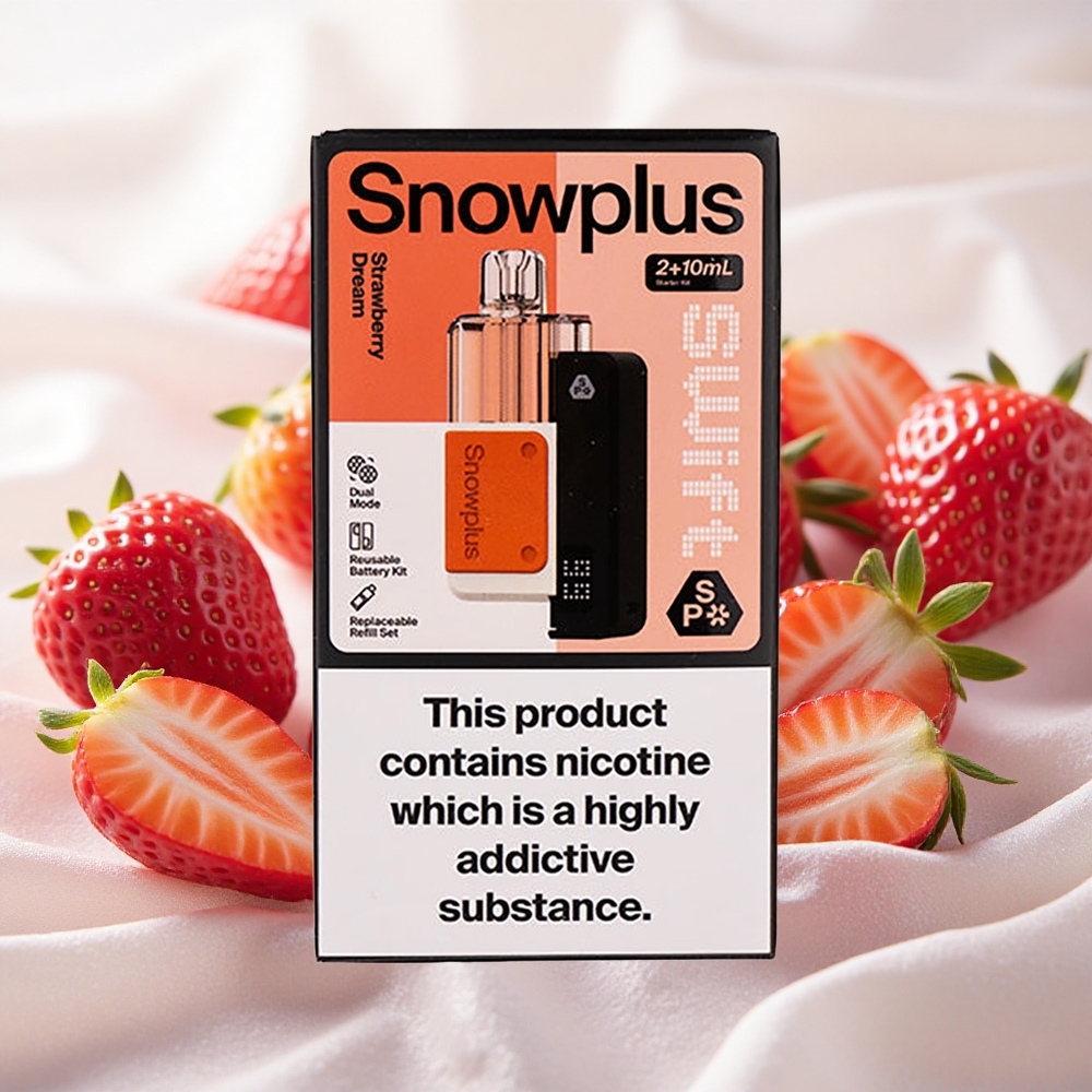 Maasikas Unenäu Snowplus Swift 5000 Puffs Dual Mesh