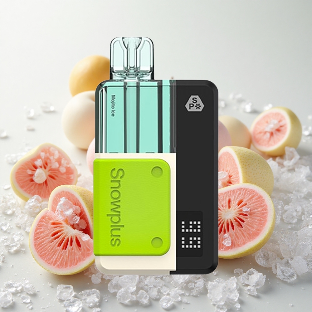 Mojito Jää Snowplus Swift 5000 Puffs 2+10 ml e-vedelikuga eeslaetav kaasmallikomplekt