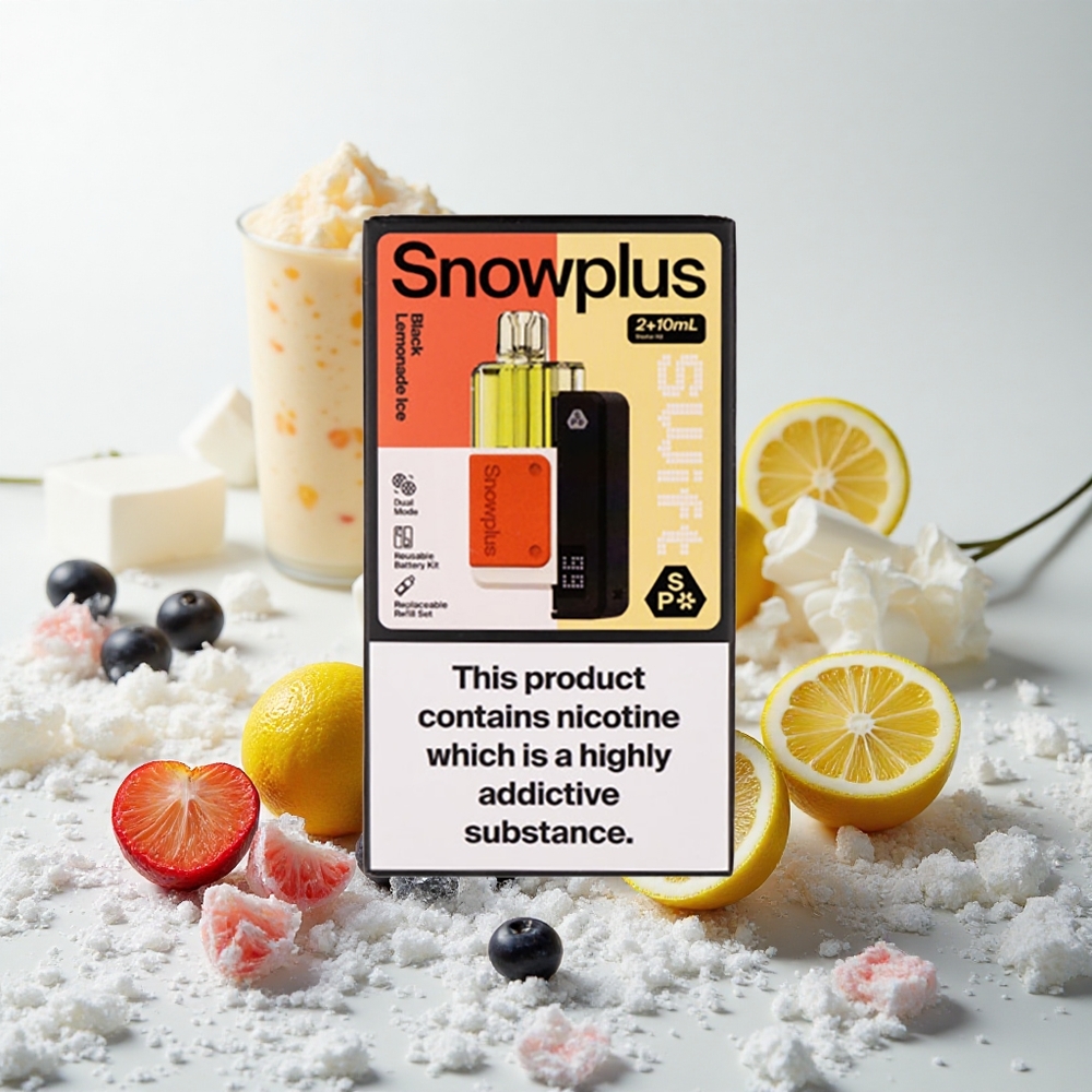 Must Punane Sidrunijää Snowplus Swift 5000 Suud Dual Mesh